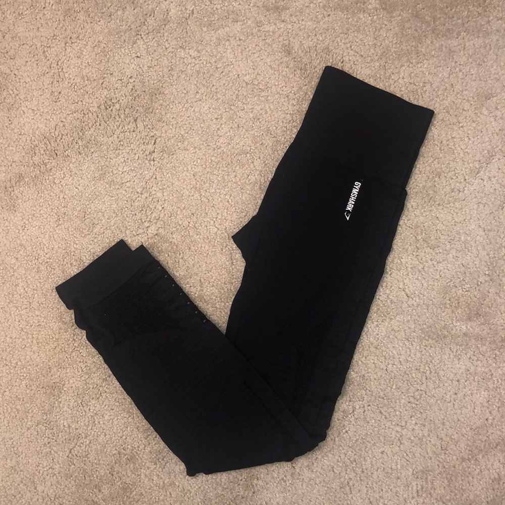 Women’s black Gymshark leggings